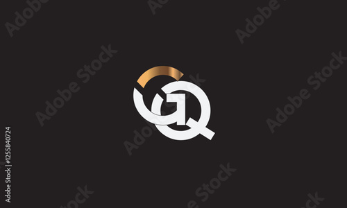 GQ, QG , G , Q , Abstract Letters Logo Monogram