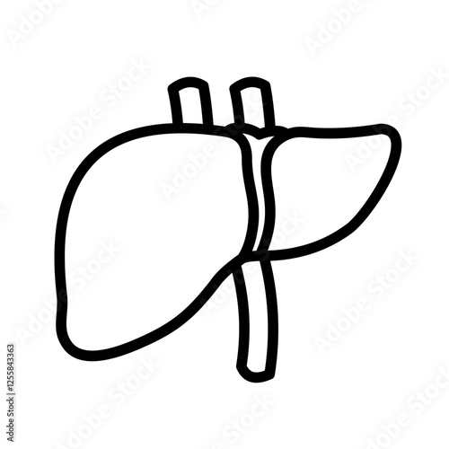Hepatic Organ Icon