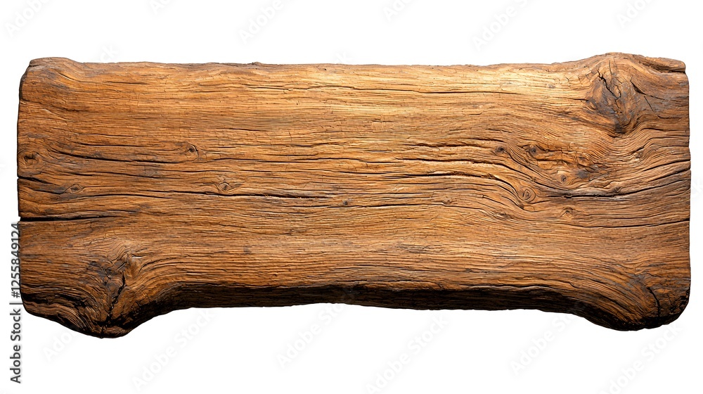 Rustic Wooden Plank with Unique Grain Patterns and Textures Rustic Wooden Plank with Unique Grain Patterns and Textures