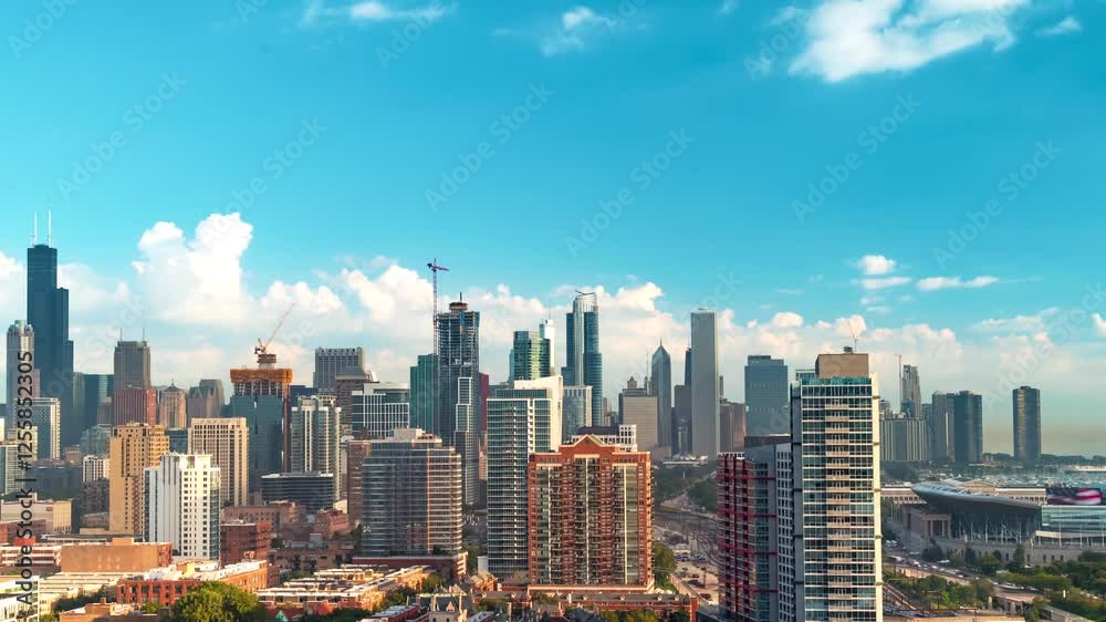 Timelapse video of Chicago, Illinois, USA Timelapse video of Chicago, Illinois, USA