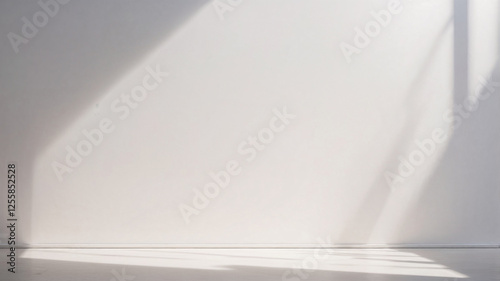 Wallpaper Mural empty white empty room Torontodigital.ca