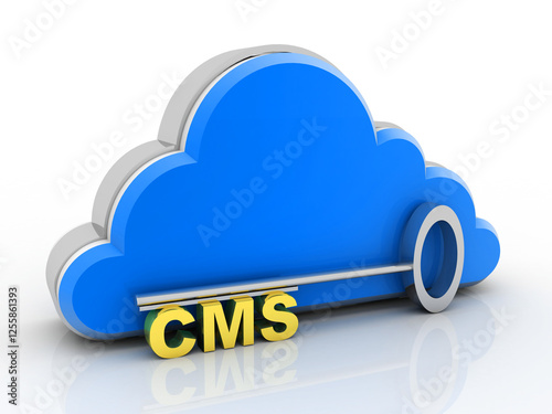 3d rendering cms cloud key

