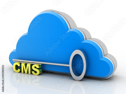 3d rendering cms cloud key

