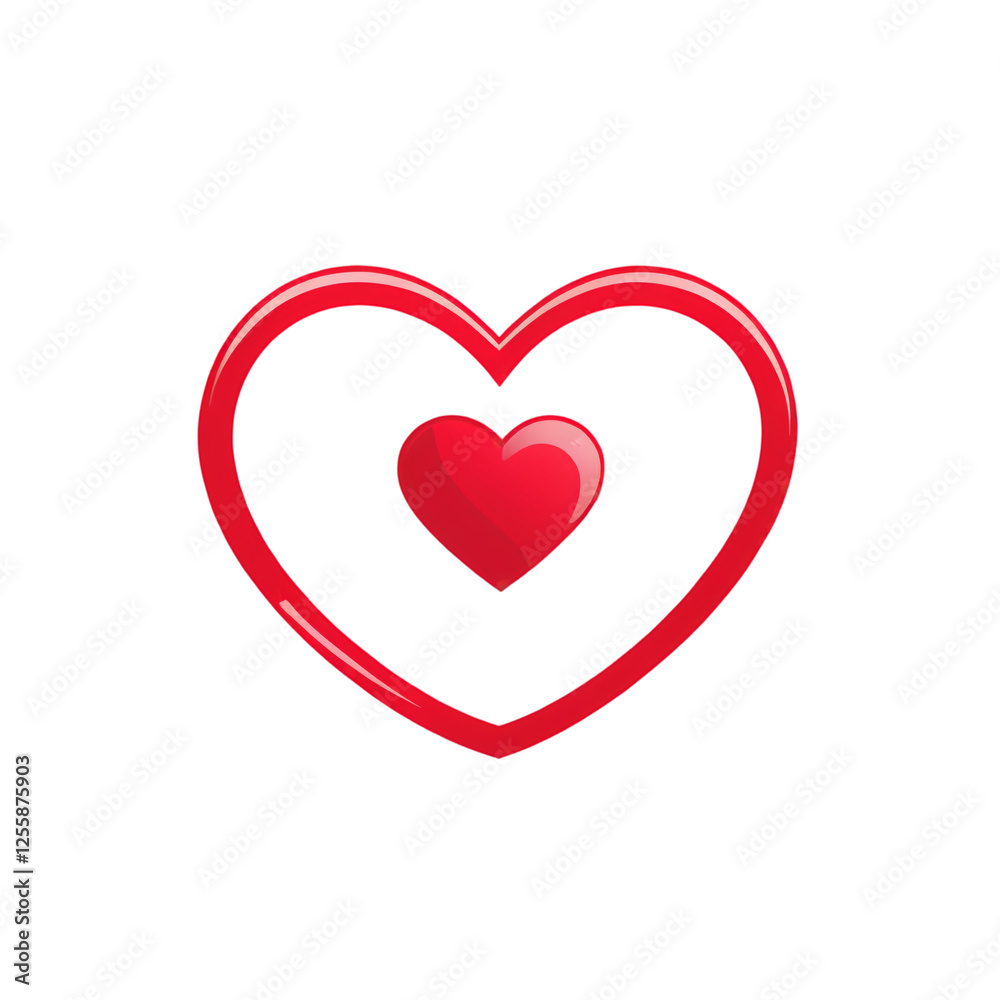 Red Love Heart Icon Design - Transparent PNG for Graphic Design, Digital Artwork, Social Media, Websites, and Creative Projects Red Love Heart Icon Design - Transparent PNG for Graphic Design, Digital Artwork, Social Media, Websites, and Creative Projects