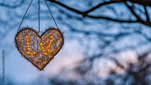 Illuminated Heart with 