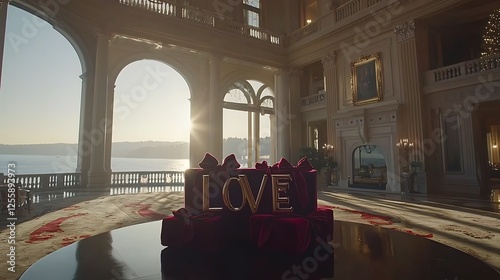Luxurious Valentine's Day Gift in Grand Mansion with Ocean View