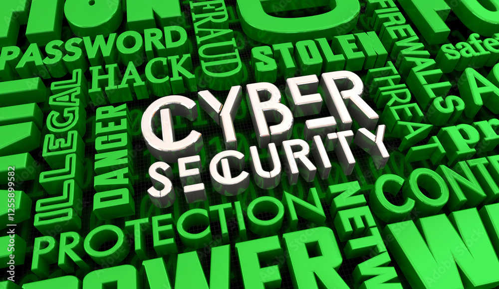 Cybersecurity Reduce Your Risk Protect Against Threats Hacks Digital Risk Theft Words 3d Illustration Cybersecurity Reduce Your Risk Protect Against Threats Hacks Digital Risk Theft Words 3d Illustration