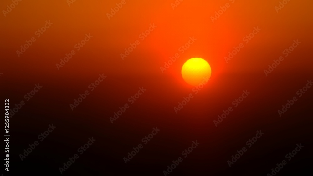 Embrace of the Sun Gradient with Golden Ray Grain Embrace of the Sun Gradient with Golden Ray Grain