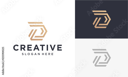 initial d vector logo	