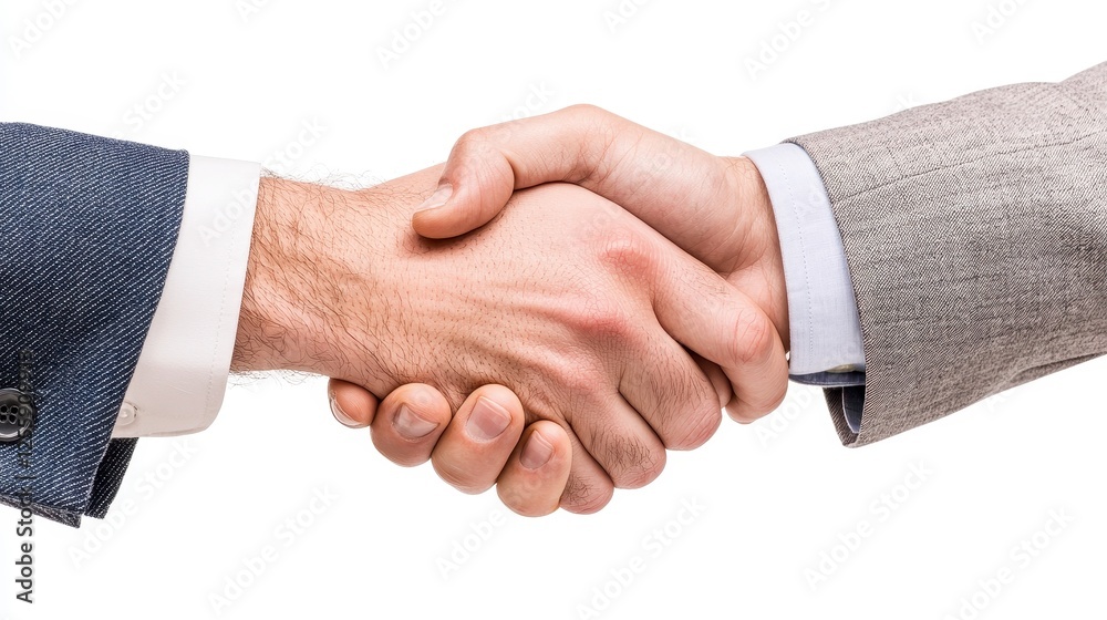 Close-Up of Two Businessmen Shaking Hands During a Meeting to Seal a Professional Agreement Close-Up of Two Businessmen Shaking Hands During a Meeting to Seal a Professional Agreement