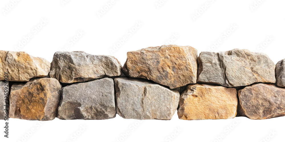 The image features a stacked stone wall displaying natural textures and a color palette of grays and browns. The image features a stacked stone wall displaying natural textures and a color palette of grays and browns.