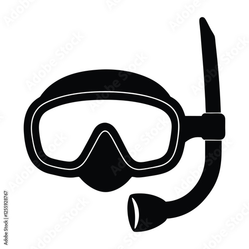scuba diving mask and snorkel