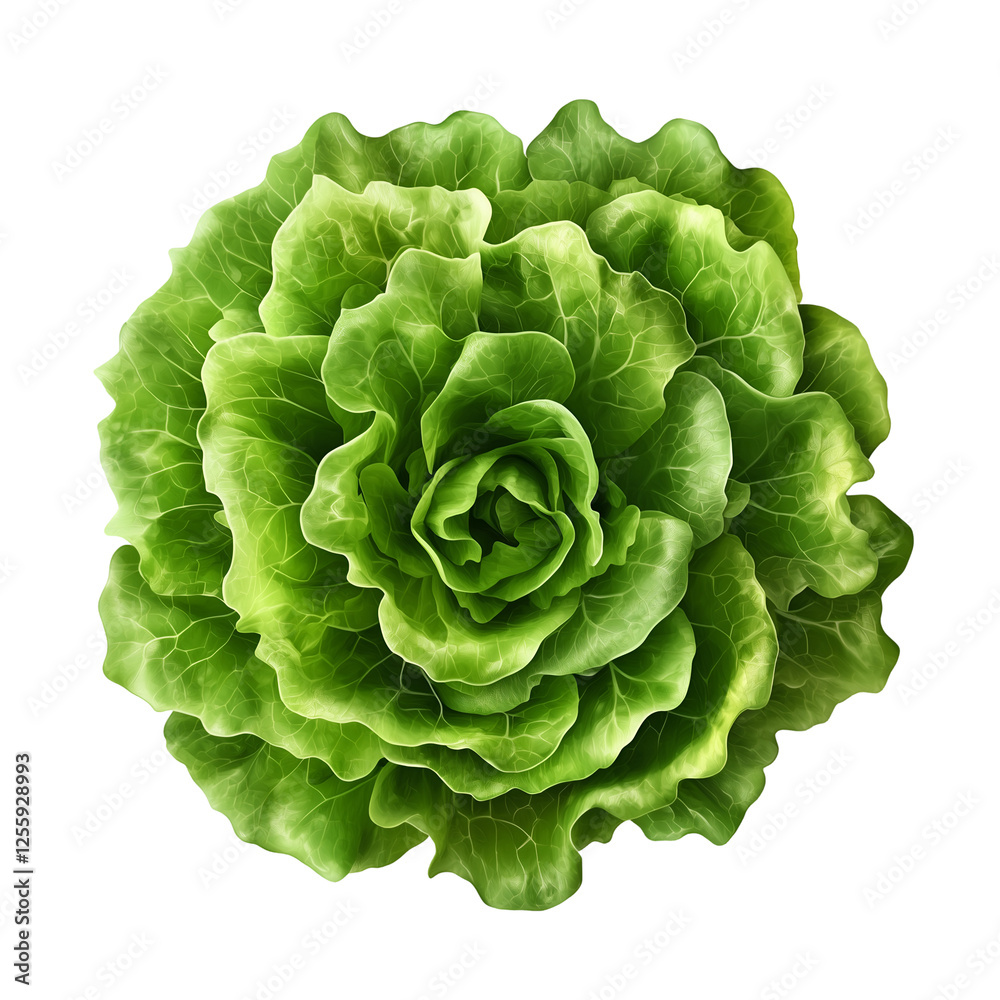 Obraz premium cabbage isolated on white background
