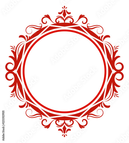 Wedding Monogram Red Letter Z