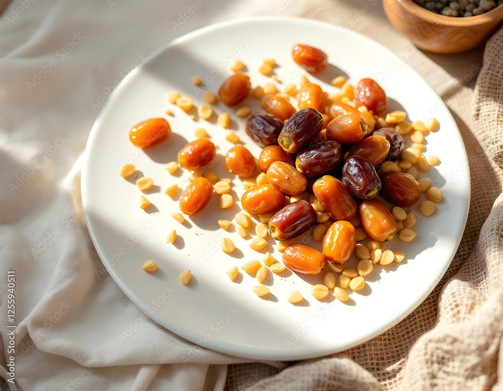 Sweet dates isolated on white background Sweet dates isolated on white background