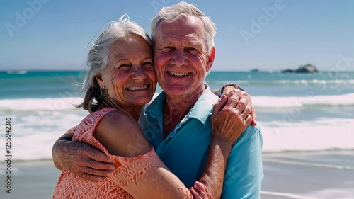 The Joyful Beach Couple