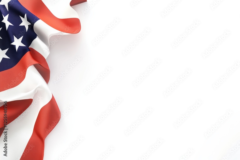 Obraz premium Creative graphic layouts featuring the US flag for advertising and marketing purposes