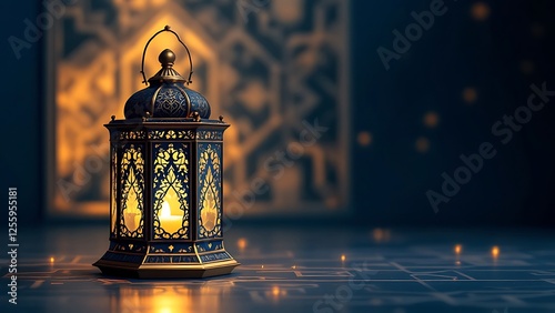 Muslim holy month Ramadan Kareem concept created with ai generative tools photo