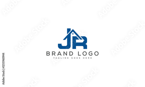 Free Download letter JR logo design vector template design for brand. - GFXLoad