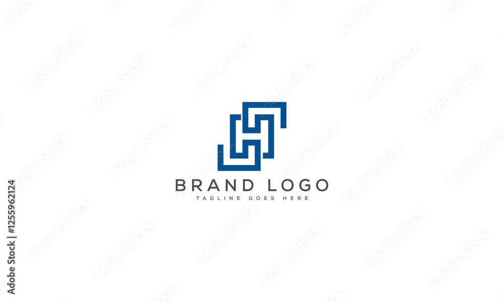 letter HS logo design vector template design for brand. letter HS logo design vector template design for brand.