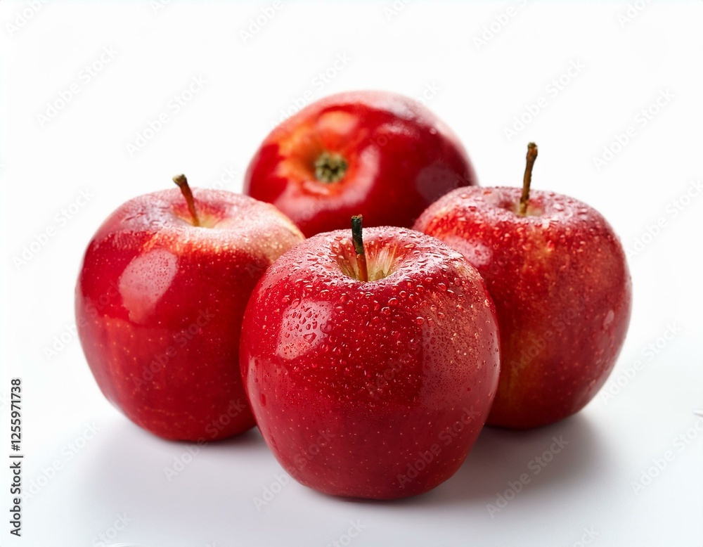 A perfect fresh apple to enjoy during the summer A perfect fresh apple to enjoy during the summer