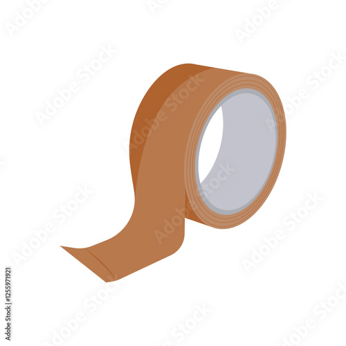 Parcel Tape, Delivery Service illustration