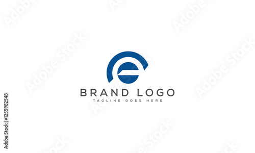 letter E logo design vector template design for brand.