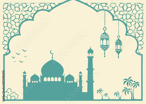 Ramadan Kareem, Elegant Islamic Pattern Design for Festive Celebrations and Greetings eid motif     