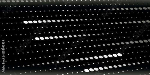 Abstract grunge grid polka dot halftone background pattern. Spotted black and white line illustration. Textures.