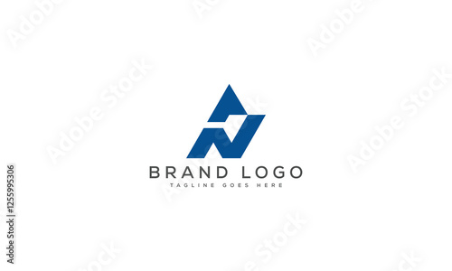Free Download letter NA logo design vector template design for brand. - GFXLoad