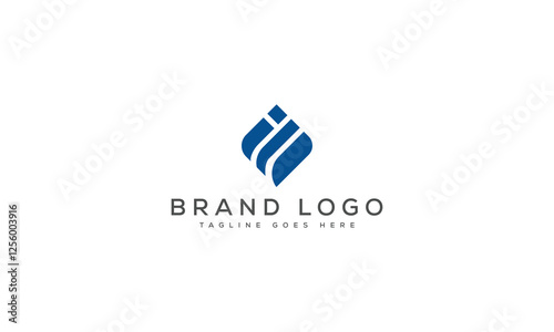 letter IE logo design vector template design for brand.