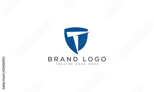 Free Download letter T logo design vector template design for brand. - GFXLoad