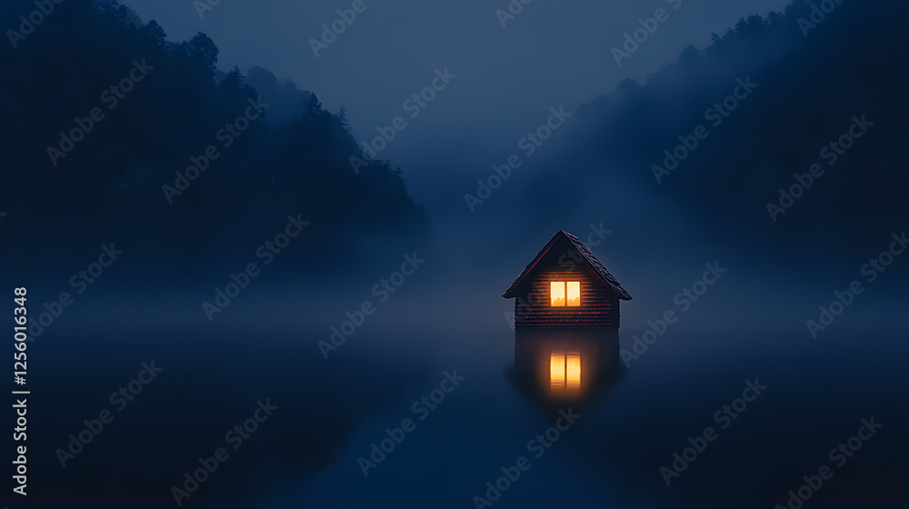 Floating post office delivering memories as light.
Floating post office delivering memories as light.