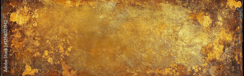 Old grunge background with a golden texture, vintage, golden texture, golden wallpaper, old paper, gold background,