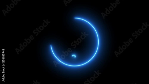 Wallpaper Mural Neon Light Animated Question Mark with Colorful Abstract Wave Particles Torontodigital.ca