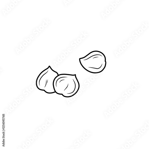 chickpea line sketch