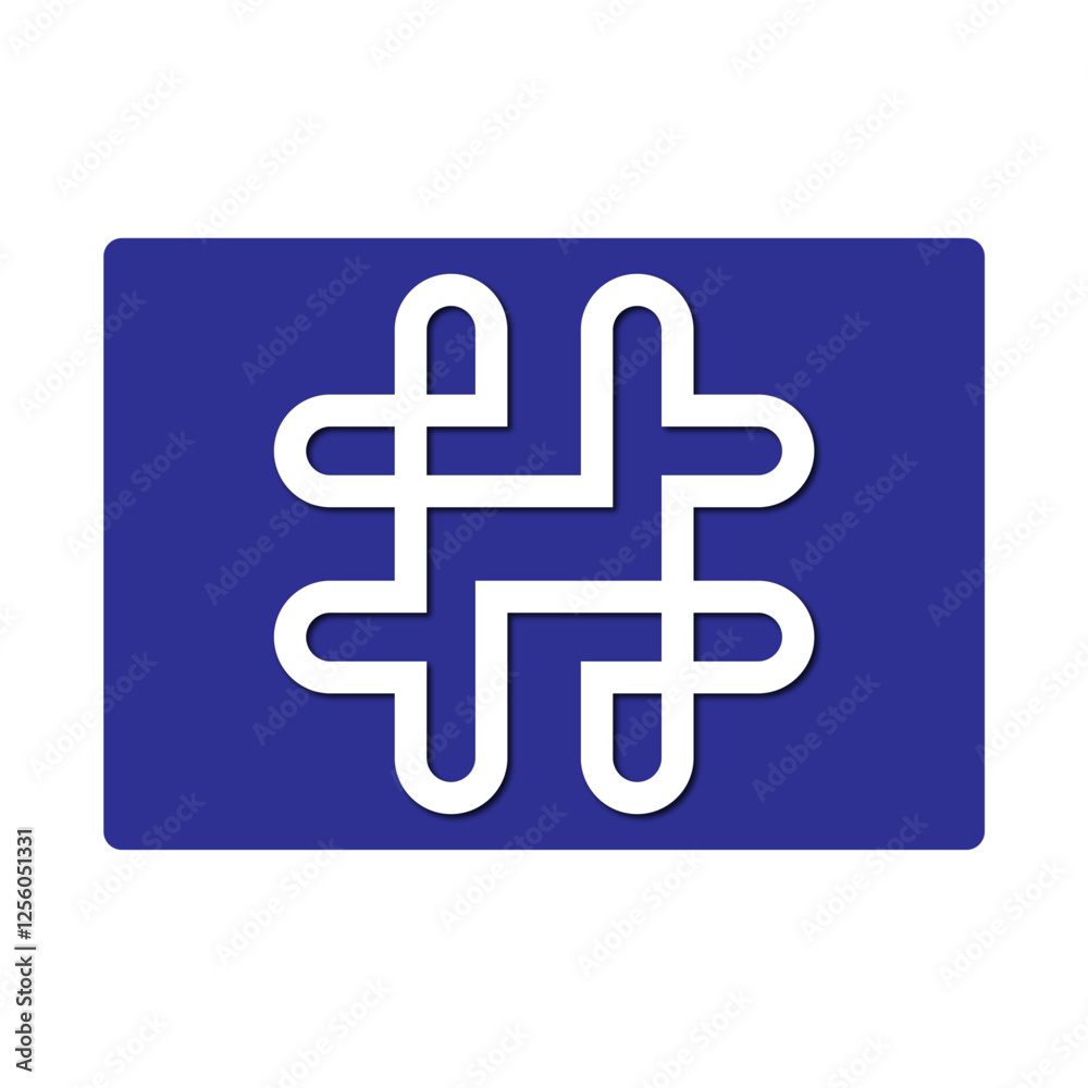 Web line modern color full logo design Web line modern color full logo design