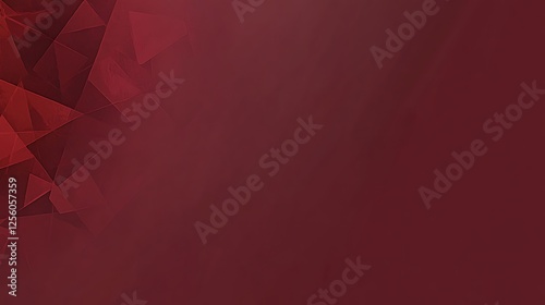 Red geometric abstract background (3)