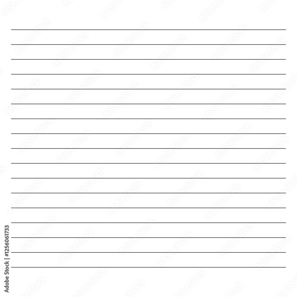 Text lines, isolated on white background Text lines, isolated on white background