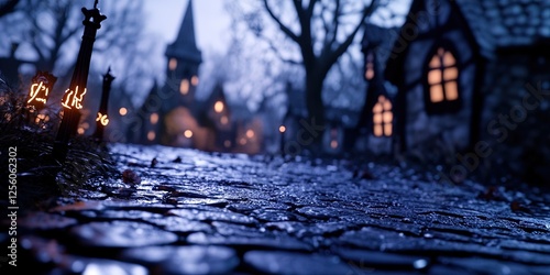 salem witch trials concept with old towne Salem