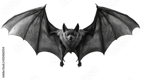 A close-up photo of a dancing bat photo