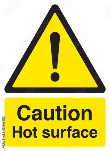 Caution Hot surface