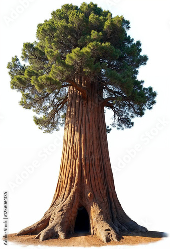 General Sherman, the largest tree by volume, symbolizing nature's grandeur. photo