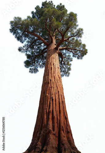 General Sherman, the largest tree by volume, symbolizing nature's grandeur. photo
