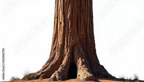 General Sherman, the largest tree by volume, symbolizing nature's grandeur. photo