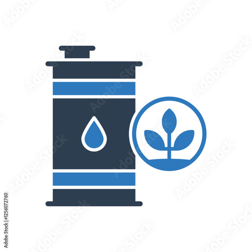 Natural Oil Barrel Icon