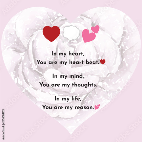 Love message Design. Love text messages. love text messages for husband, wife, girlfriend, boyfriend, best friend. vector illustration