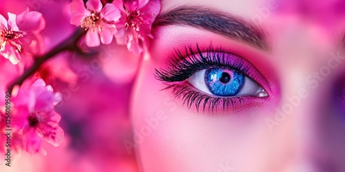 beauty concept with a beautiful woman