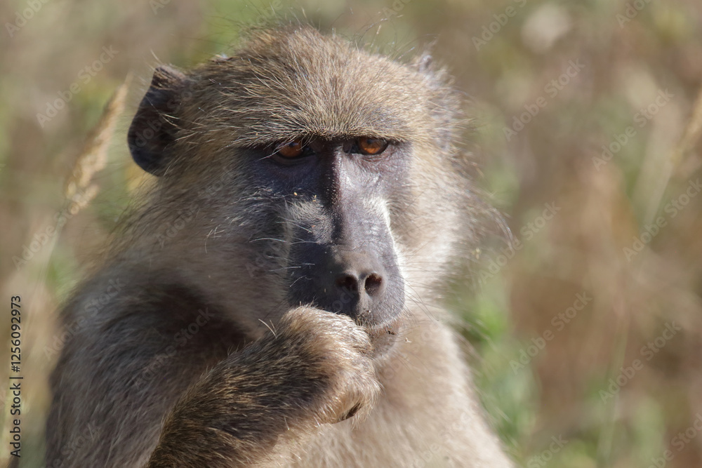 Bärenpavian / Chacma baboon / Papio ursinus Bärenpavian / Chacma baboon / Papio ursinus