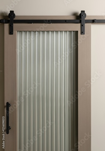 Wallpaper Mural Sliding barn door with glass panel interior design Torontodigital.ca